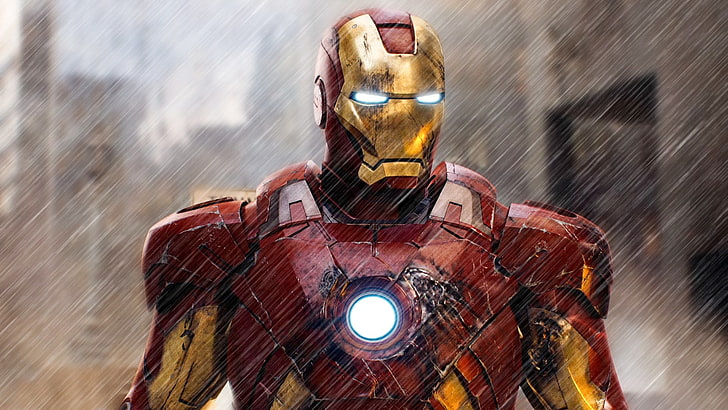 Iron Man 2 Film, male likeness, iron, the avengers, day Free HD Wallpaper