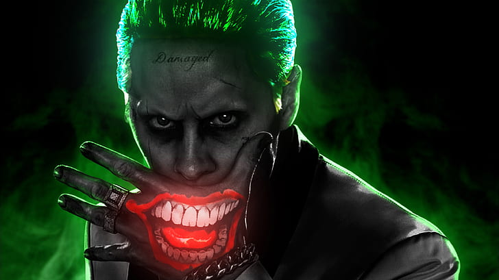 Joker, deviantart, 4k, jared leto, artwork