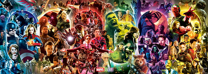 Marvel Universe All Characters, drax the destroyer, avengers endgame, hulk, maria hill