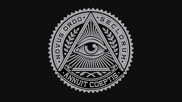 Masonic Illuminati Hand Symbols, closeup, circle, symbol, badge Free HD Wallpaper