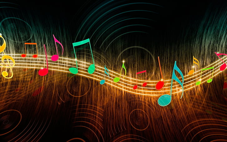 Music Note Design, music, musical notes Free HD Wallpaper
