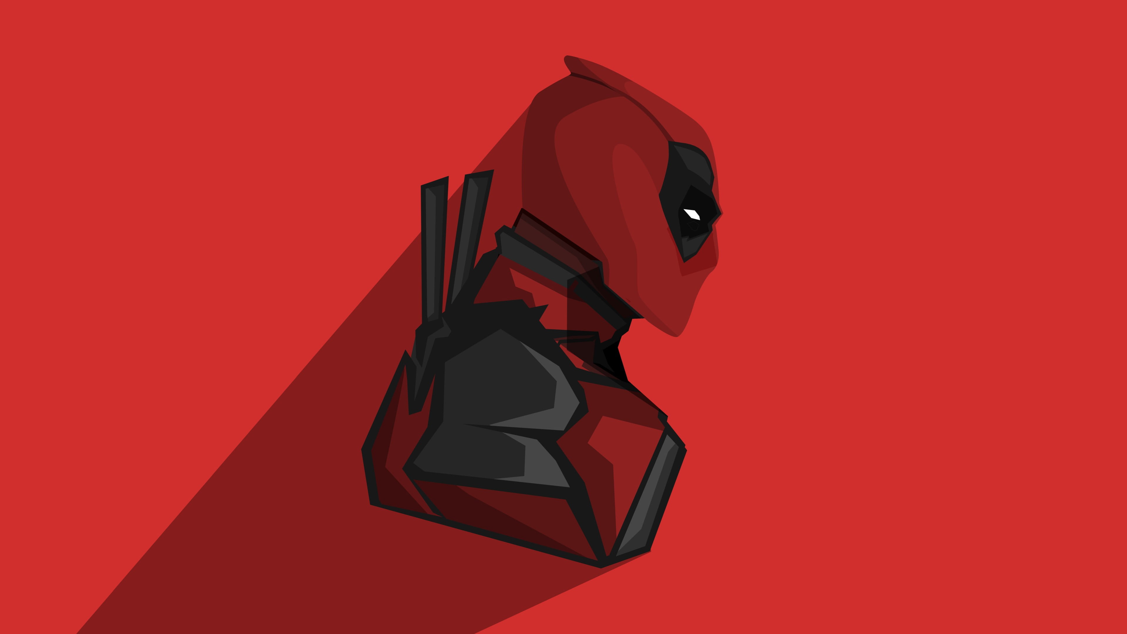 of Deadpool, no people, marvel cinematic universe, geometric shape, art and craft