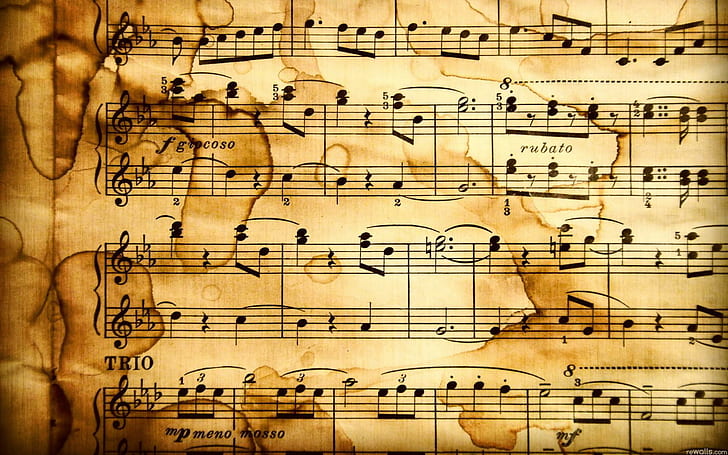 Piano Notes, music, notes, and, Notes Free HD Wallpaper