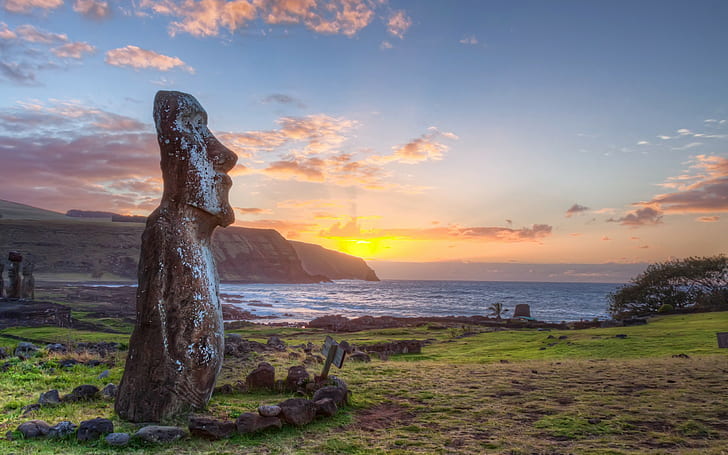 Rapa Nui Easter Island, rapa nui, nui, pascua, isla de pascua Free HD Wallpaper