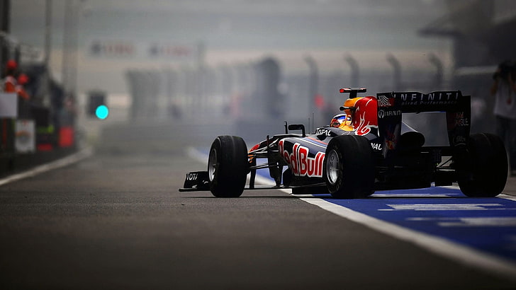 Red Bull F1 Car, drive, sports car, formula one grand prix, wheel Free HD Wallpaper