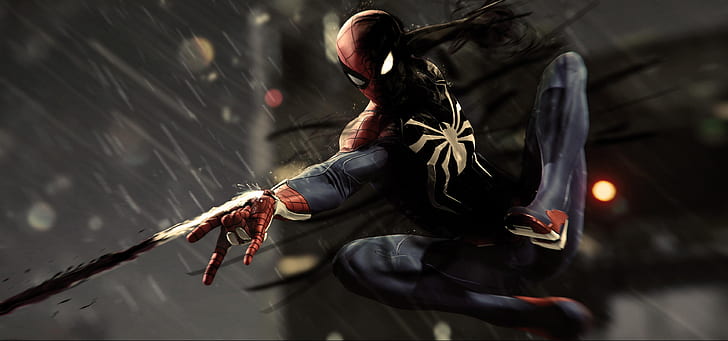 Spider-Man Back View, artist, games, hd, artwork Free HD Wallpaper