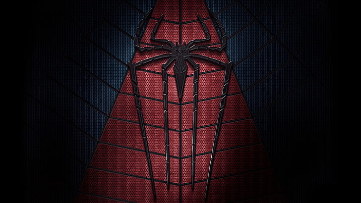 Spider-Man Blue Web, superhero, amazing, spider man, spiderman Free HD Wallpaper