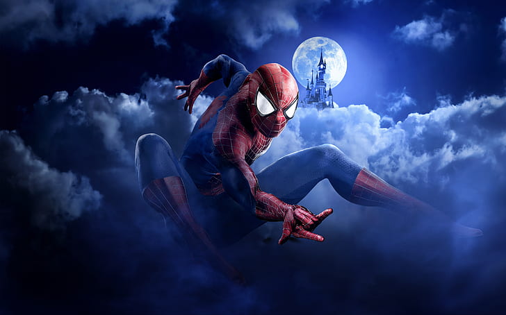 Superhero Spider-Man, superheroes, spiderman Free HD Wallpaper