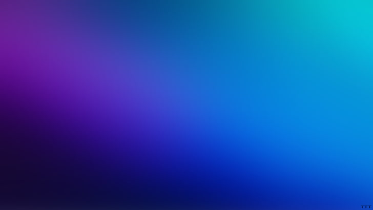 Teal to Purple Gradient, abstract backgrounds, defocused, sky, water Free HD Wallpaper