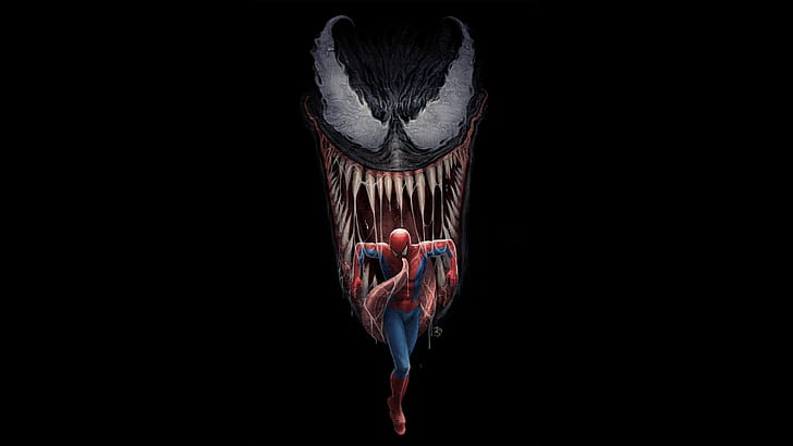 Venom HD, 4k, venom, supervillain, spiderman Free HD Wallpaper
