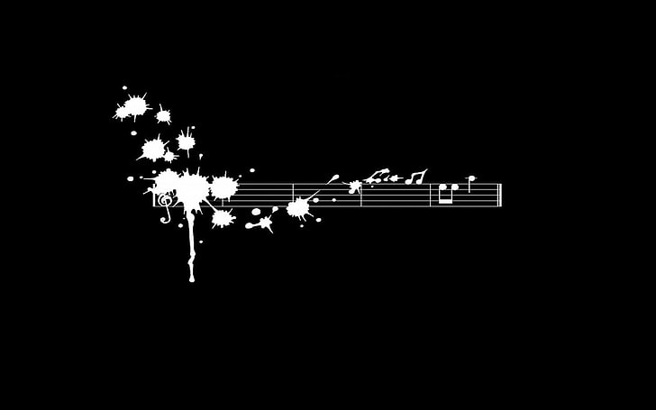 White Music Note No, musical instrument, no people, nightlife, arts culture and entertainment Free HD Wallpaper