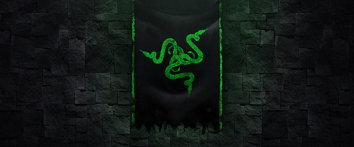 White Razer, razer inc, banner Free HD Wallpaper