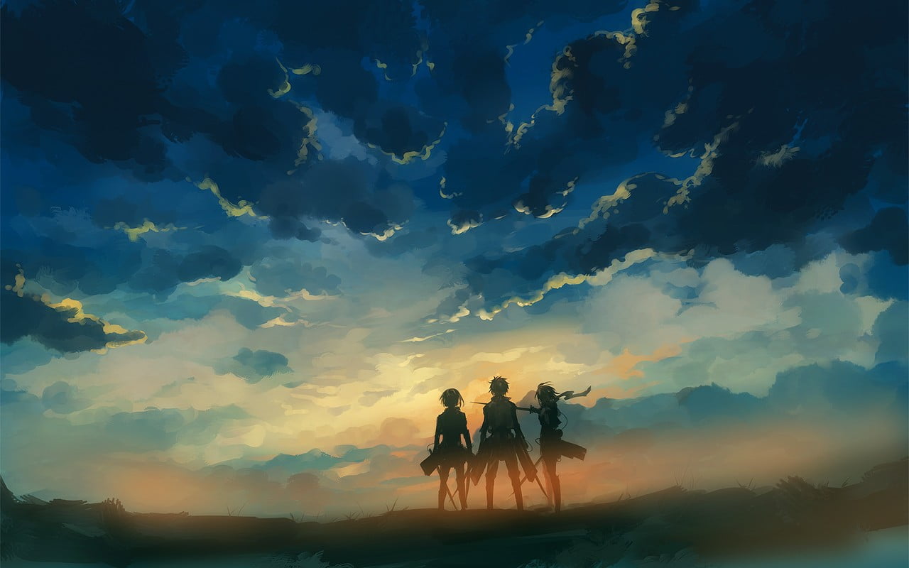 Attack On Titan Manga, nature, women, real people, shingeki no kyojin