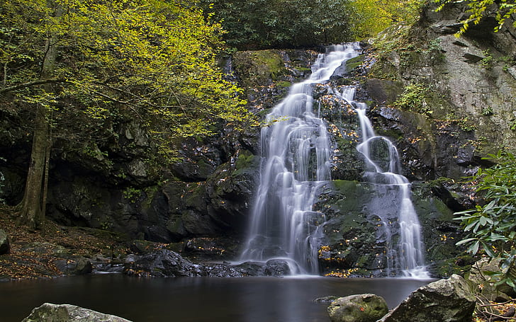 Carding Mill Valley Map, beauty in nature, scenics, cascade, best Free HD Wallpaper