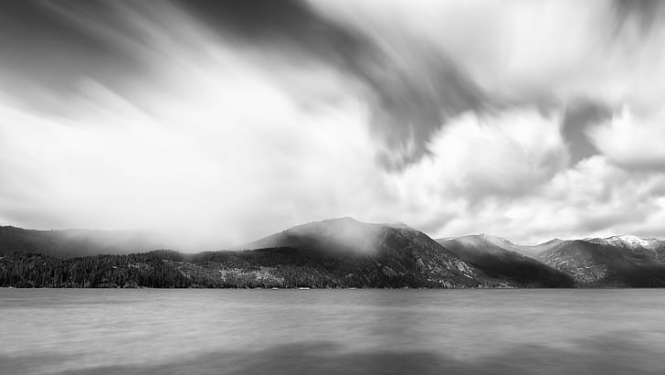 Cle Elum Map, neutral density, hitech, 70mm, monochrome Free HD Wallpaper