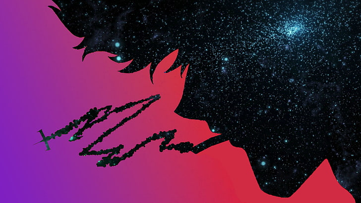 Cowboy Bebop Spike, pink color, dark, red, no people Free HD Wallpaper