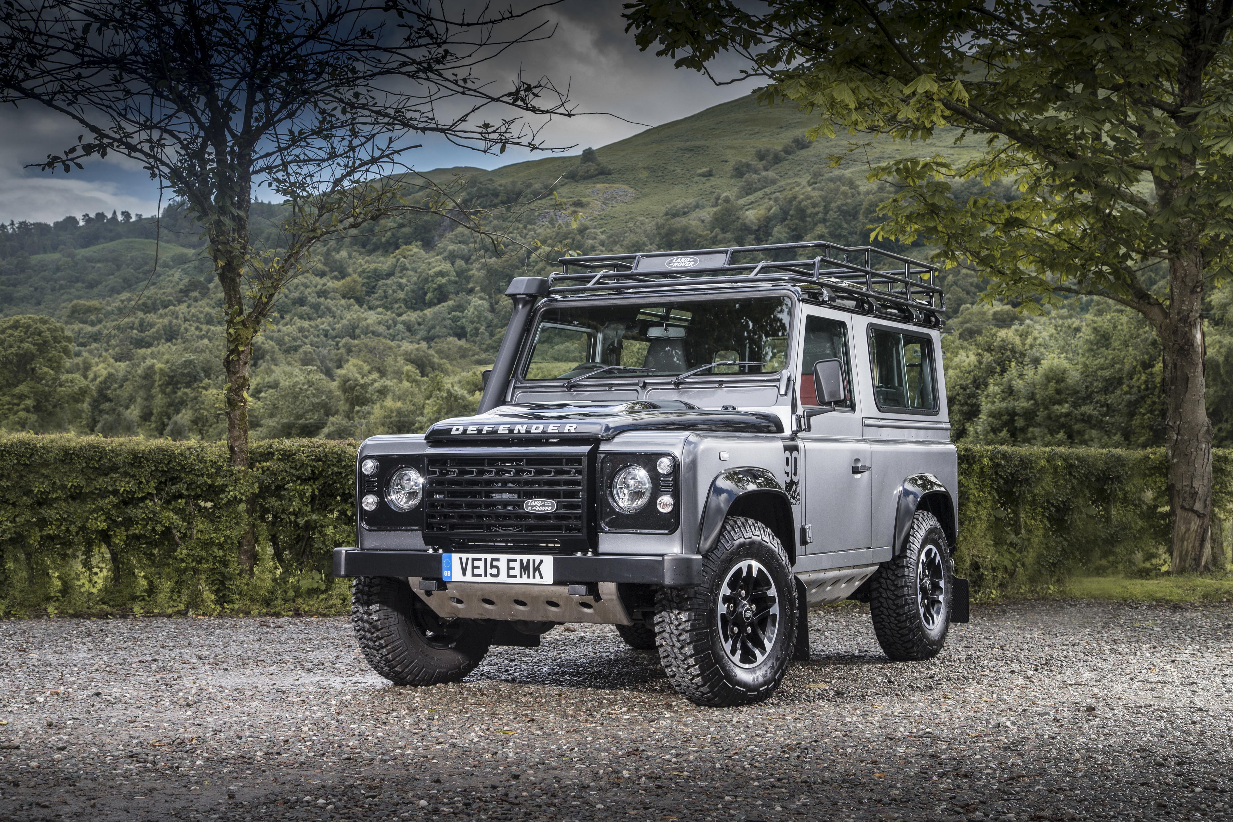 Defender 4x4, nature, land vehicle, tree, forest