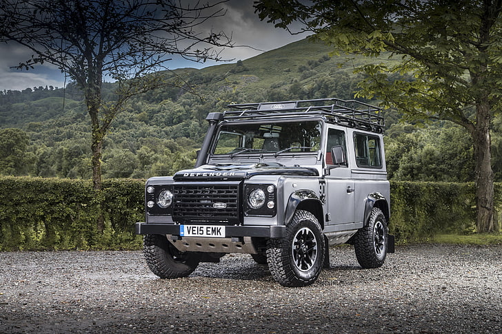 Defender 4x4, nature, land vehicle, tree, forest Free HD Wallpaper