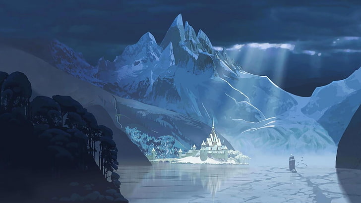 Disney Frozen Scenery, nature, travel destinations, no people, mountain peak