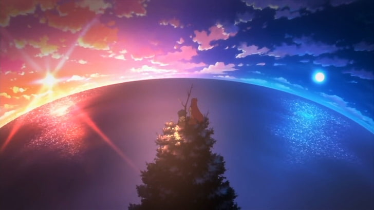 HD Gurren Lagann, beauty in nature, no people, bright, light  natural phenomenon Free HD Wallpaper