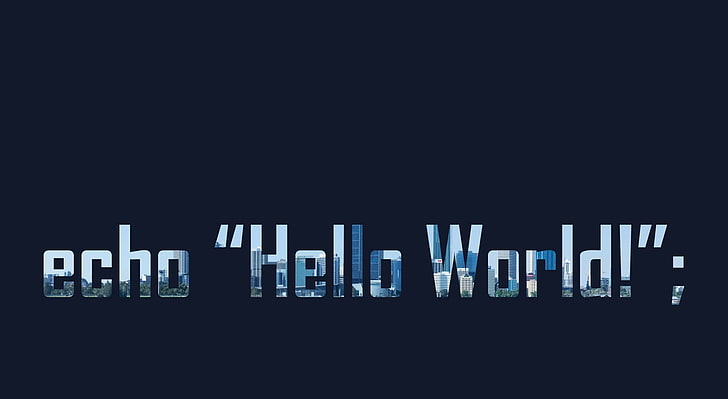 Hello World Book, studio shot, copy space, technology, cut out