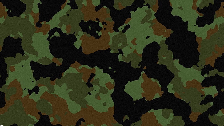 Military Camo, indoors, direction, art and craft, no people