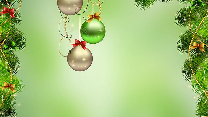 Moving Animated Christmas Free, hanging, christmas decoration, nature, ornate Free HD Wallpaper