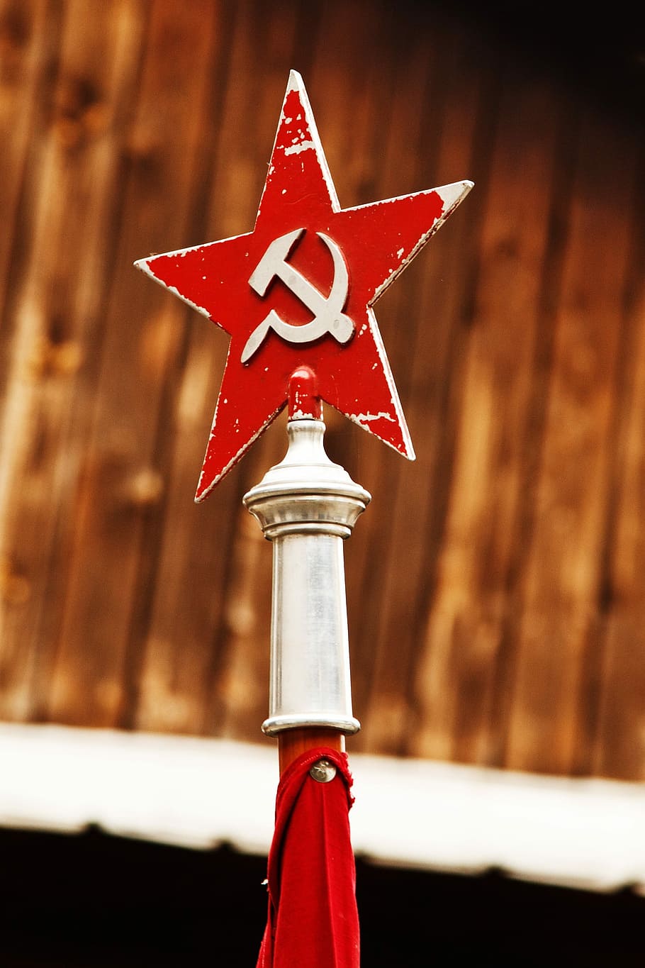 Red Star Communism, retro, star, russian, ussr Free HD Wallpaper