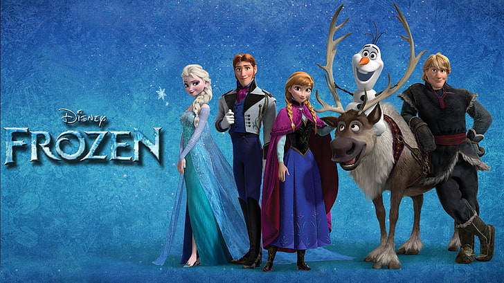 togetherness, arts culture and entertainment, sven frozen, females Free HD Wallpaper