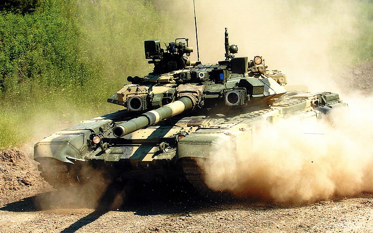 USAF and, gun, the main battle tank of the russian federation, power, military training