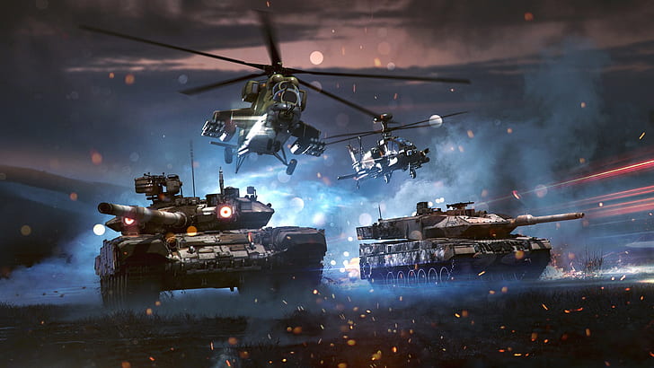 War Thunder Avatars, boeing ah64 apache, helicopter, video game, war thunder Free HD Wallpaper