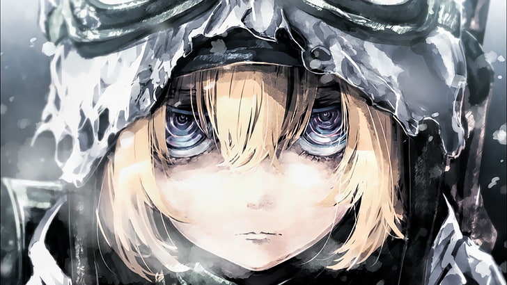 Youjo Senki Credits Art, indoors, crash helmet, portrait, black color Free HD Wallpaper