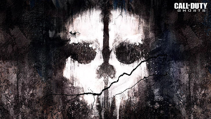 Call of Duty Ghosts Logan Face, ghost, outdoors, brown, no people