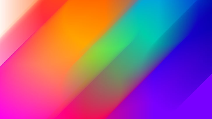 Colorful Vector, refraction, full frame, color gradient, vibrant color Free HD Wallpaper