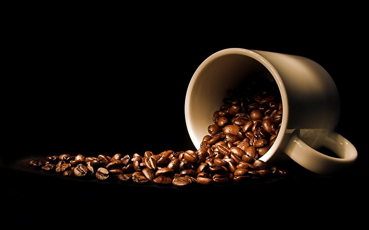 Free Coffee, snack, coffee  drink, copy space, still life Free HD Wallpaper