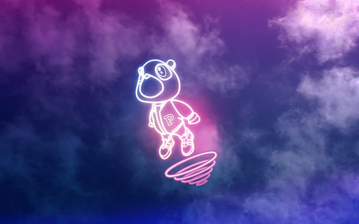 Kanye West Graduation Album Art, bear, graduation, kanye west Free HD Wallpaper