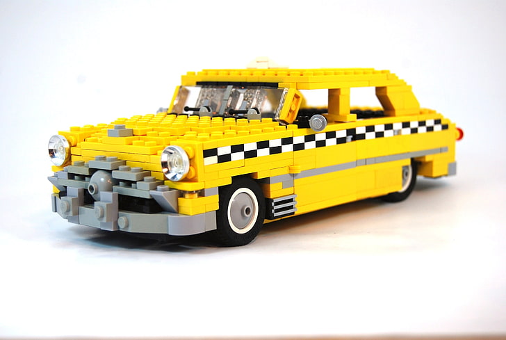 LEGO Ford Anglia, truck, communication, single object, transportation