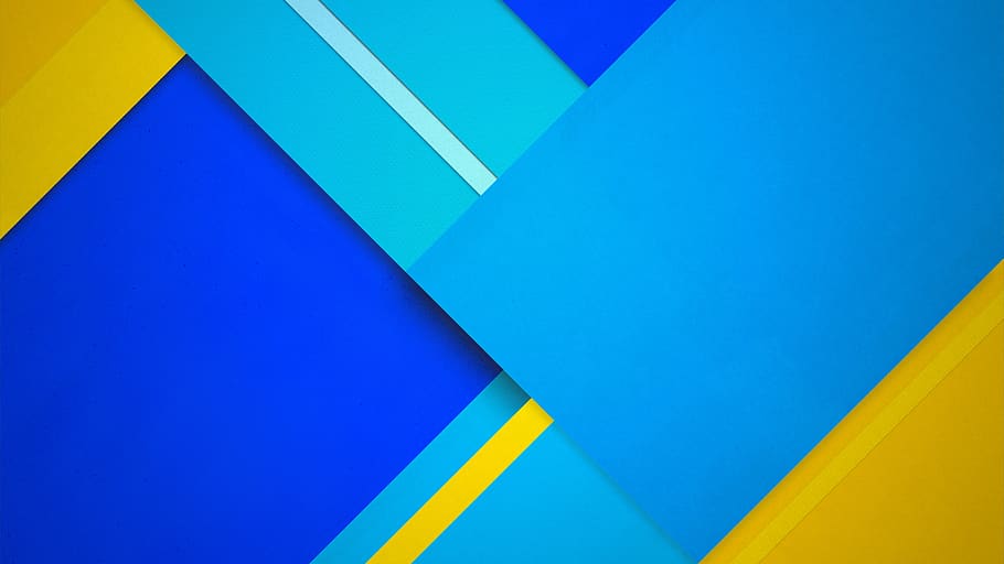 Material Design PC, decoration, turquoise colored, art and craft, shape Free HD Wallpaper