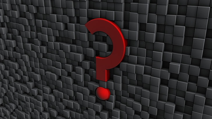 Question Mark Design, ideas, communication, no people, computer graphic Free HD Wallpaper