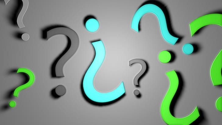 Question Mark Symbol, marks, bright, question, question marks Free HD Wallpaper