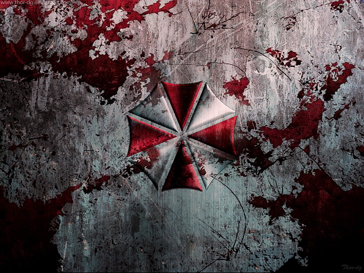 Resident Evil, textured effect, the past, directly above, celebration Free HD Wallpaper