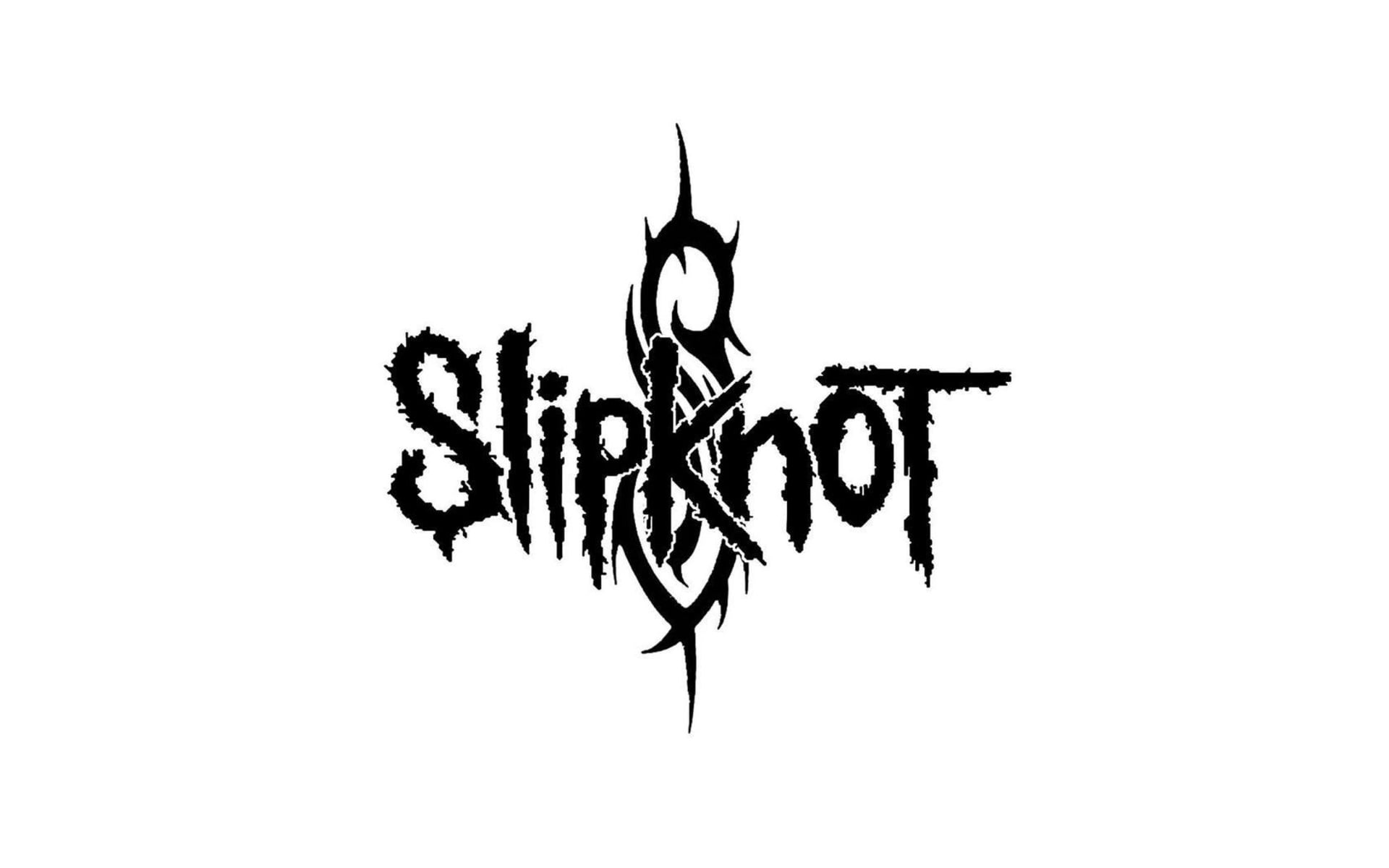 Slipknot Logo Stencil, single word, drawing art product, grunge, communication