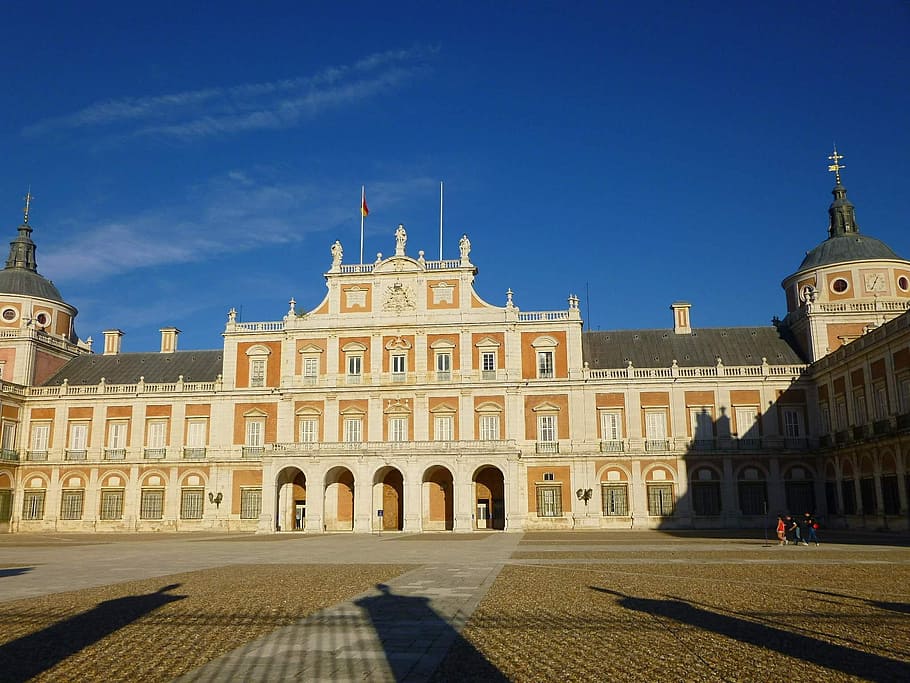 Spanish Royal Palace, aranjuez, outdoors, building, castle Free HD Wallpaper