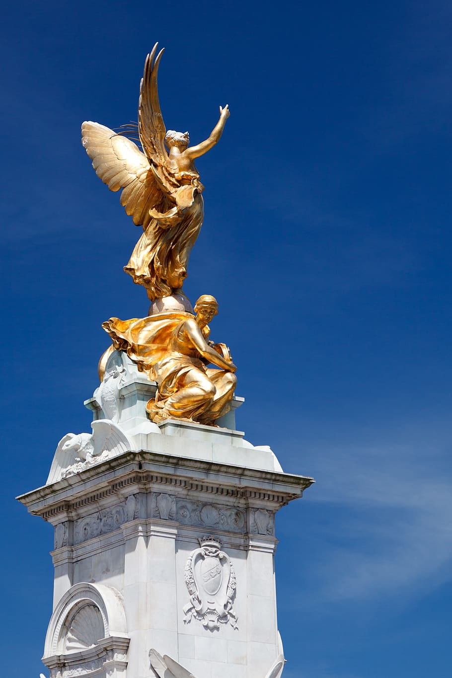 Victoria Memorial Buckingham Palace, craft, royal, mythology, statue